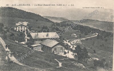 Carte postale ancienne Le Mont Revard — Aix-les-Bains (Savoie)