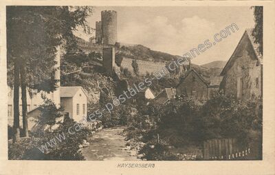 Carte postale ancienne Kaysersberg — Kaysersberg (Haut-Rhin)