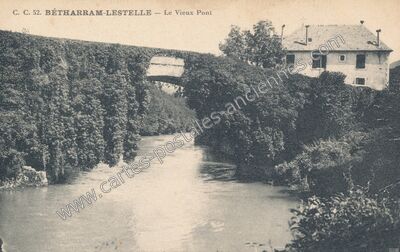 Carte postale ancienne Betharram Lestelle — Lestelle-Bétharram (Pyrénées-Atlantiques)