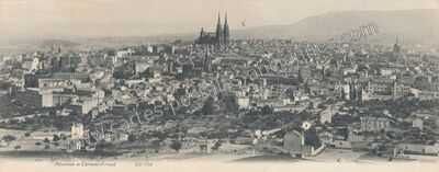 Carte postale ancienne Panorama — Clermont-Ferrand (Puy-de-Dôme)