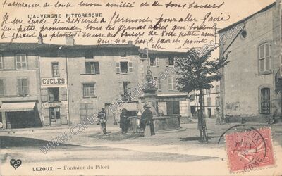 Carte postale ancienne Lezoux — Lezoux (Puy-de-Dôme)