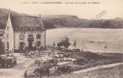 Carte postale ancienne Lac de Guery — Mont-Dore (Puy-de-Dôme)