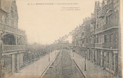 Carte postale ancienne Berck Plage — Berck (Pas-de-Calais)
