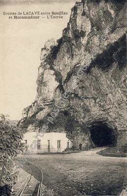 Carte postale ancienne Grottes de Lacave — Lacave (Lot)