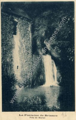 Carte postale ancienne Briance — Saint-Denis-lès-Martel (Lot)