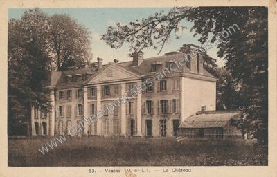 Carte postale ancienne Chateau de Vezins — Vezins (Maine-et-Loire)