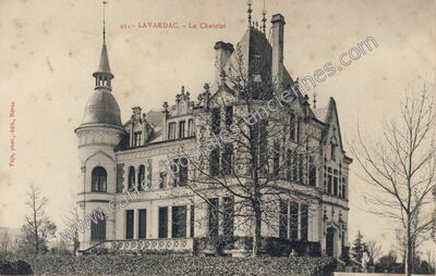 Carte postale ancienne Le Chatelet — Lavardac (Lot-et-Garonne)