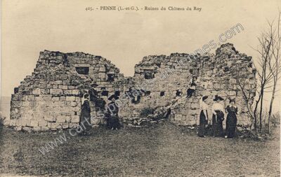 Carte postale ancienne Penne — Penne-d'Agenais (Lot-et-Garonne)