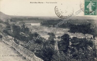 Carte postale ancienne Port-Sainte-Marie