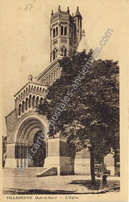 Carte postale ancienne Villeneuve — Villeneuve-sur-Lot (Lot-et-Garonne)