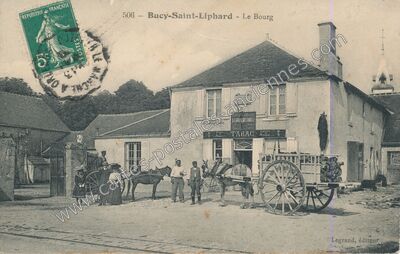 Carte postale ancienne Le Bourg — Bucy-Saint-Liphard (Loiret)
