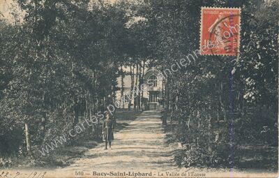 Carte postale ancienne La Vallée de l'Écosse — Bucy-Saint-Liphard (Loiret)