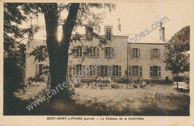 Carte postale ancienne Chateau de la Corbilliere — Bucy-Saint-Liphard (Loiret)