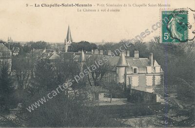 Carte postale ancienne Petit Séminaire — La Chapelle-Saint-Mesmin (Loiret)