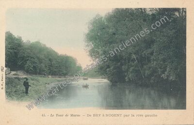Carte postale ancienne Tour de Marne — Bry-sur-Marne (Val-de-Marne)