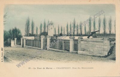 Carte postale ancienne Tour de Marne — Champigny-sur-Marne (Val-de-Marne)