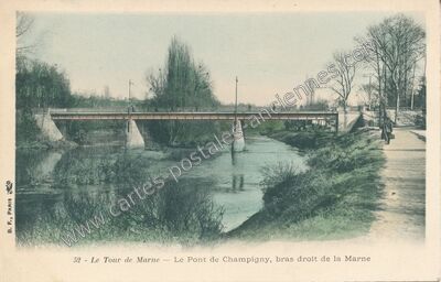 Carte postale ancienne Tour de Marne — Champigny-sur-Marne (Val-de-Marne)