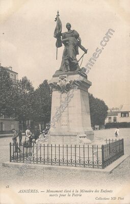 Carte postale ancienne Asnieres — Asnières-sur-Seine (Hauts-de-Seine)