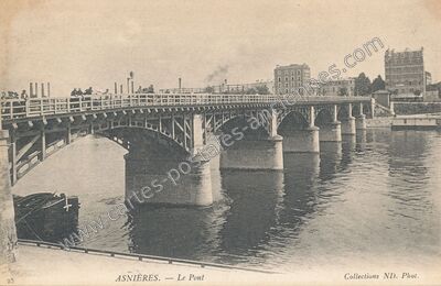 Carte postale ancienne Asnieres — Asnières-sur-Seine (Hauts-de-Seine)