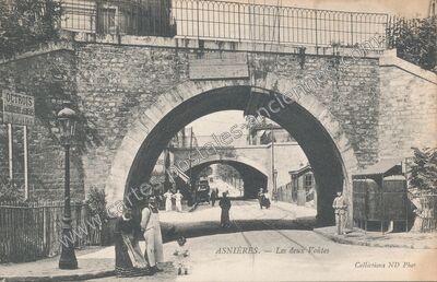 Carte postale ancienne Asnieres — Asnières-sur-Seine (Hauts-de-Seine)