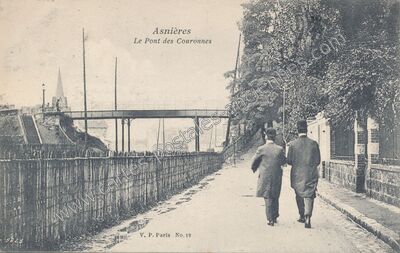 Carte postale ancienne Asnieres — Asnières-sur-Seine (Hauts-de-Seine)
