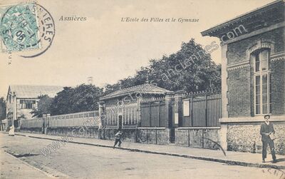 Carte postale ancienne Asnieres — Asnières-sur-Seine (Hauts-de-Seine)