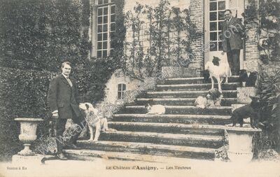 Carte postale ancienne Chateau d'Assigny — Assigny (Seine-Maritime)