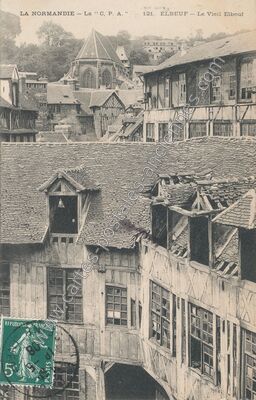 Carte postale ancienne Le Vieil Elbeuf — Elbeuf (Seine-Maritime)