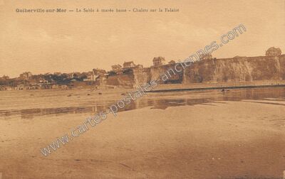 Carte postale ancienne Quiberville sur Mer — Quiberville (Seine-Maritime)