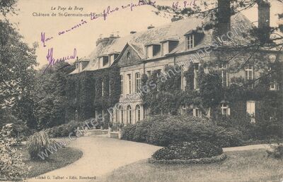 Carte postale ancienne Saint-Germain-sur-Eaulne