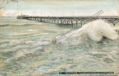 Carte postale ancienne Trouville — Trouville-Alliquerville (Seine-Maritime)