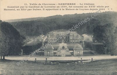 Carte postale ancienne Chateau de Dampierre — Dampierre-en-Yvelines (Yvelines)