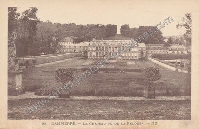 Carte postale ancienne Chateau de Dampierre — Dampierre-en-Yvelines (Yvelines)