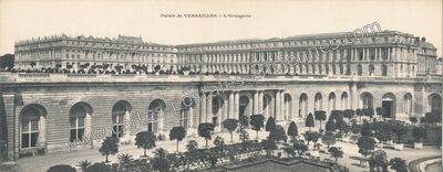 Carte postale ancienne Chateau de Versailles — Versailles (Yvelines)