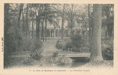 Carte postale ancienne Le Pavillon Royal — Paris 16e (Paris)