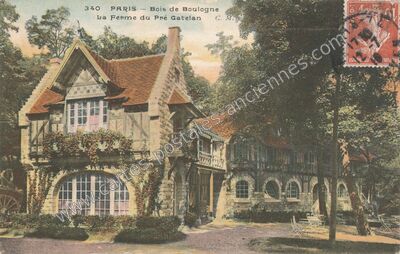 Carte postale ancienne Le Pre Catelan — Paris 16e (Paris)