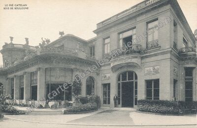 Carte postale ancienne Le Pre Catelan — Paris 16e (Paris)