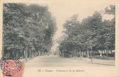 Carte postale ancienne Passy — Paris 16e (Paris)