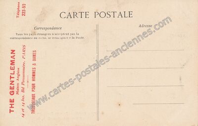 Carte postale ancienne Boulevard Poissonniere — Paris 18e (Paris)
