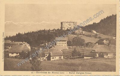 Carte postale ancienne St Cergue